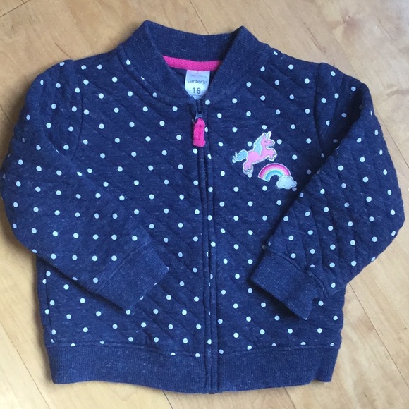 carter's unicorn sweater